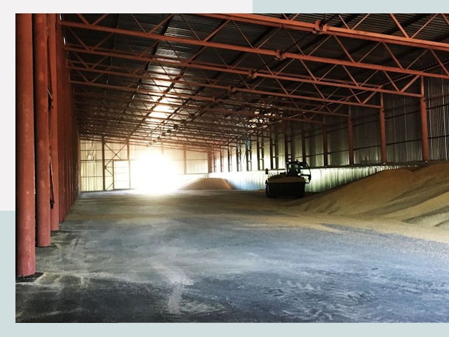 Строительство зернохранилищ в Сафоново