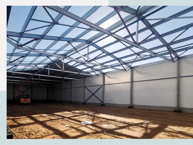 Строительство сенохранилищ в Сафоново