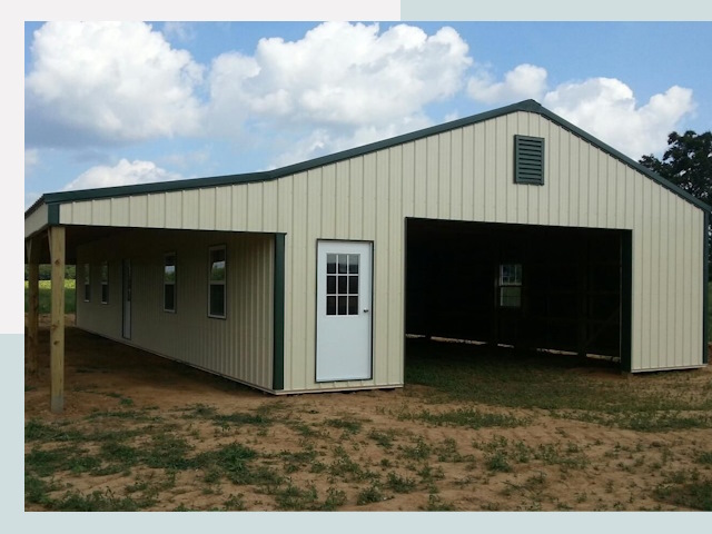 Строительство конюшен в Сафоново