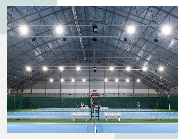 Строительство теннисных кортов в Сафоново от 615 руб.