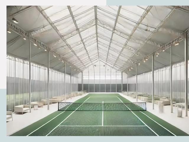 Строительство теннисных кортов в Сафоново