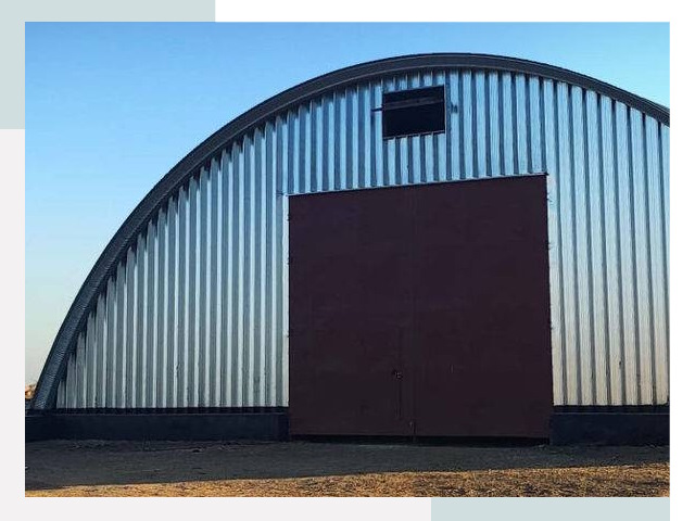 Бескаркасные ангары в Сафоново