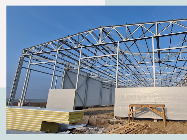 Утепленные ангары в Сафоново от 615 руб. за м²