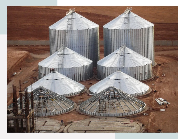 Строительство зерновых силосов в Сафоново