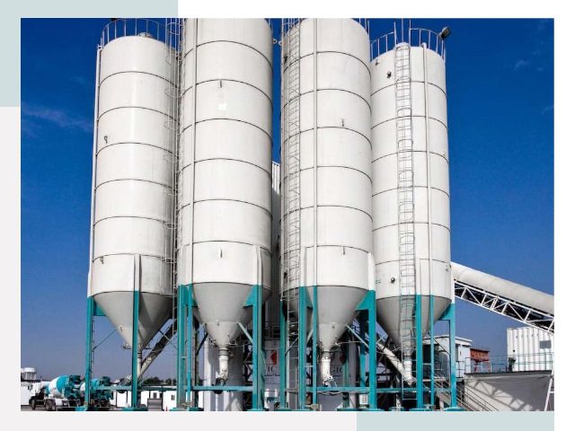 Строительство цементных силосов в Сафоново