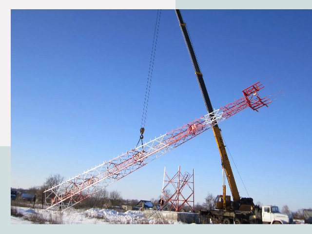 Строительство башен связи в Сафоново от 615 руб.