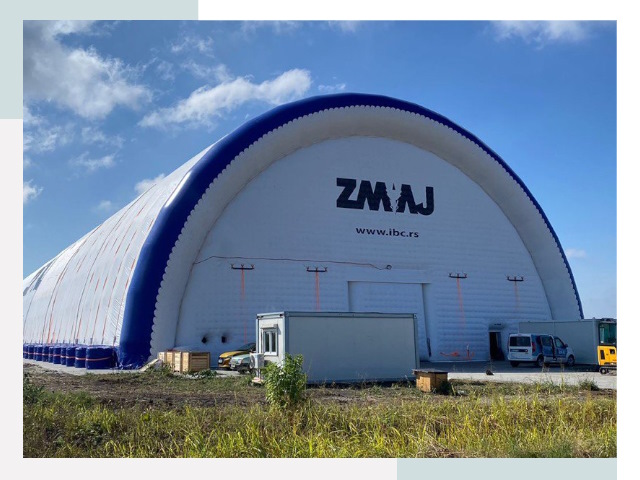 Брендирование ангаров в Сафоново