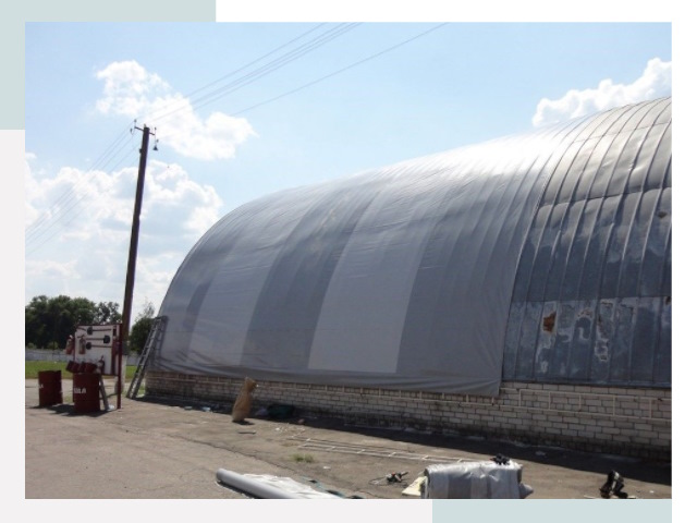 Ремонт ангаров в Сафоново