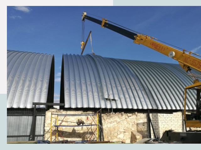 Реконструкция ангаров в Сафоново от 615 руб.