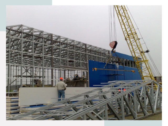 Монтаж ангаров в Сафоново