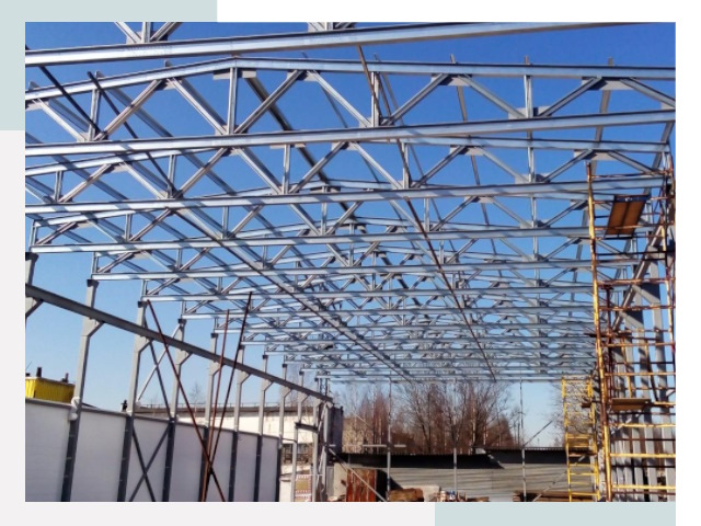 Металлокаркасы для складов в Сафоново